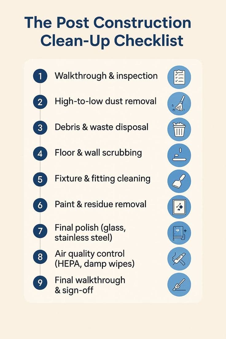 Post‑Construction Cleaning: Delivering Spaces Ready to Shine